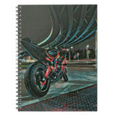 Motorradgeschenke Notizblock (Vorderseite)