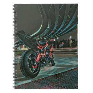 Motorradgeschenke Notizblock