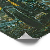 Motorradgeschenke Poster (Ecke)