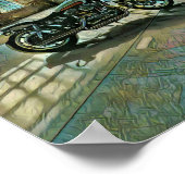 Motorradgeschenke Poster (Ecke)