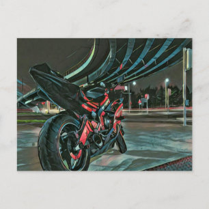 Motorradgeschenke Postkarte