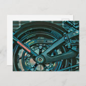 Motorradgeschenke Postkarte (Vorne/Hinten)