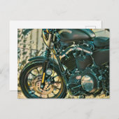 Motorradgeschenke Postkarte (Vorne/Hinten)