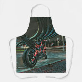 Motorradgeschenke Schürze (Vorderseite)