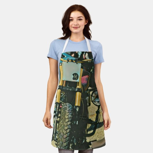 Motorradgeschenke Schürze (Getragen)