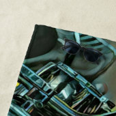 Motorradgeschenke Strandtuch (Beispiel)