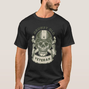 MOTORRADGRUMPE ALTE VETERAN Rente T-Shirt