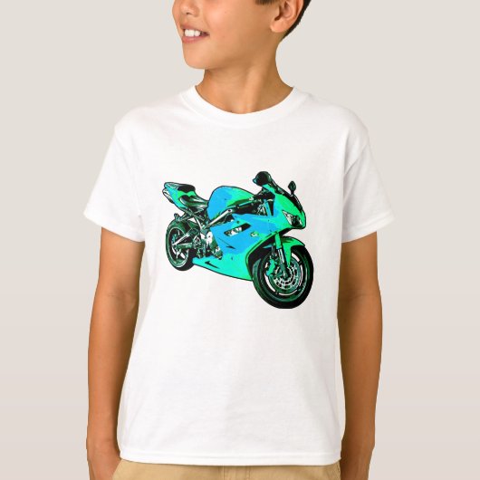 Motorradhemd T-Shirt (Vorderseite)