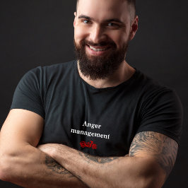 Motorradhemd von Anger Management T-Shirt