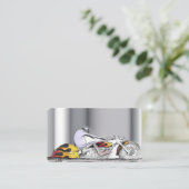 Motorradkarte Visitenkarte (Stehend Vorderseite)