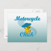 Motorradkick #3 postkarte (Vorne/Hinten)