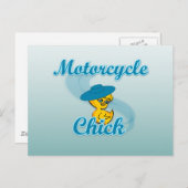 Motorradkick #3 postkarte (Vorne/Hinten)