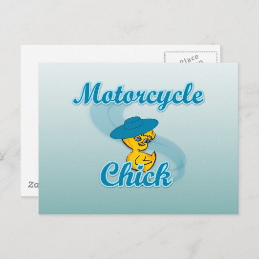 Motorradkick #3 postkarte (Vorne/Hinten)