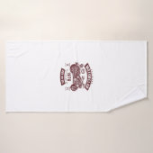 Motorradklub Badehandtuch (Badehandtuch)
