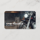 Motorradklub Visitenkarte (Vorderseite)