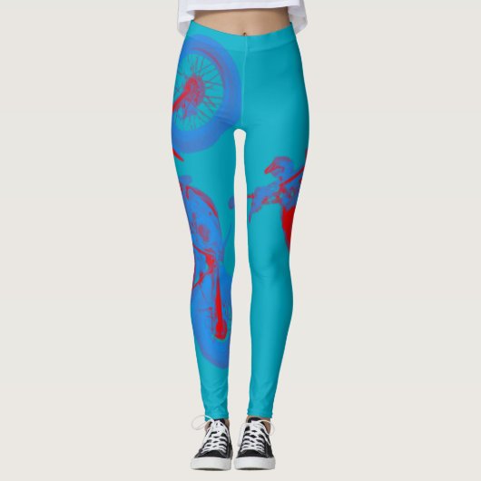 MOTORRADKUNFT LEGGINGS (Vorderseite)
