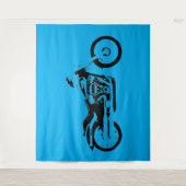MOTORRADKUNFT WANDTEPPICH (Vorderseite)