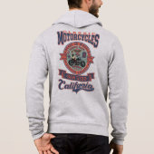 MOTORRADKUSTOM GARAGE HOODIE (Rückseite)
