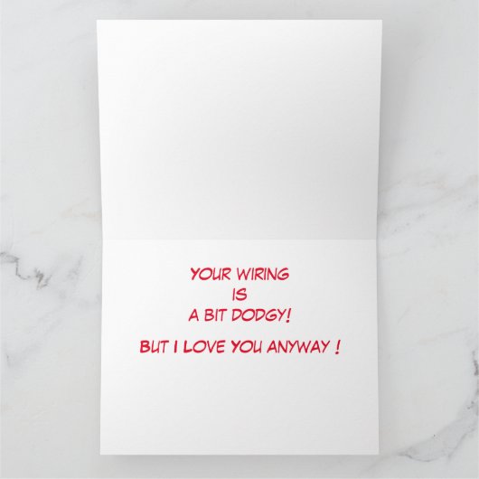 Motorradlenkdiagramm. Karte (Innenseite)