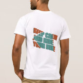 Motorradliebhaber T-Shirt (Rückseite)