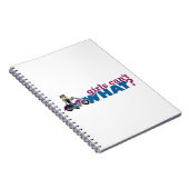 Motorradmädchen Notizblock (Rechte Seite)