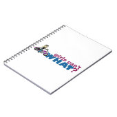 Motorradmädchen Notizblock (Linke Seite)