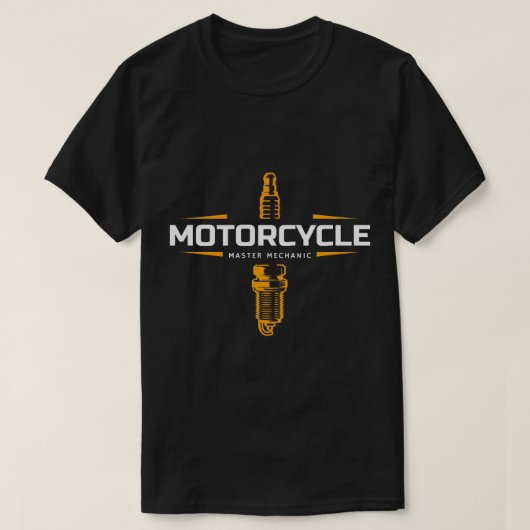 MotorradMaster Mechanikstecker T-Shirt (Design vorne)