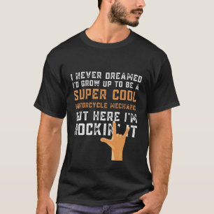 Motorradmechanik Geburtstagsgeschenk T-Shirt