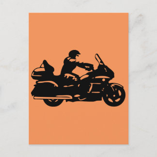 Motorradmoto Postkarte