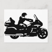 Motorradmoto Postkarte (Vorderseite)