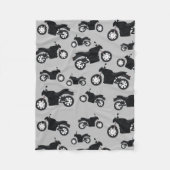Motorradmuster Fleecedecke (Vorderseite)