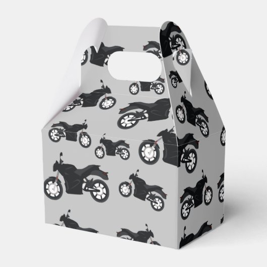 Motorradmuster - Geburtsdatum Geschenkschachtel (Rückseite)