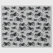 Motorradmuster Geschenkpapier (Flach)