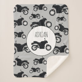 Motorradmuster - Kundenspezifischer Name Sherpadecke
