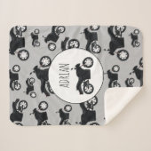 Motorradmuster - Kundenspezifischer Name Sherpadecke (Vorderseite (Horizontal))