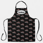 Motorradmuster Personalisiert Schürze (Vorderseite)