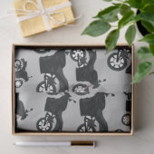 Motorradmuster Seidenpapier (Geschenk)
