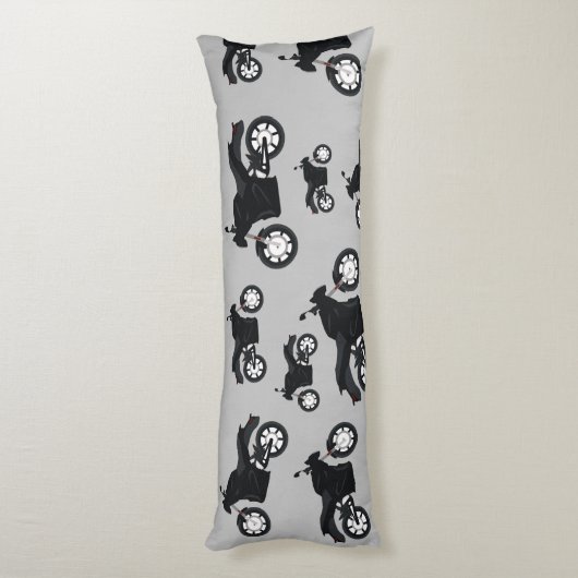 Motorradmuster Seitenschläferkissen (Rückseite (Vertikal))