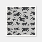 Motorradmuster Serviette (Vorderseite)