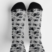 Motorradmuster Socken (Oben)