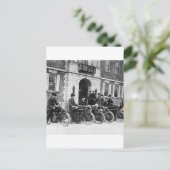 Motorradplatz, Anfang der 20er Jahre Postkarte (Stehend Vorderseite)
