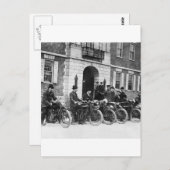 Motorradplatz, Anfang der 20er Jahre Postkarte (Vorne/Hinten)