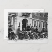 Motorradplatz, Anfang der 20er Jahre Postkarte (Vorne/Hinten)