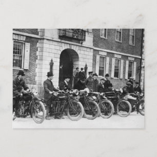 Motorradplatz, Anfang der 20er Jahre Postkarte