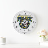 Motorradpolizei Große Wanduhr (Zuhause)