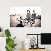Motorradposter der 1920er Jahre Poster (Heimbüro)