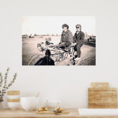 Motorradposter der 1920er Jahre Poster (Küche)