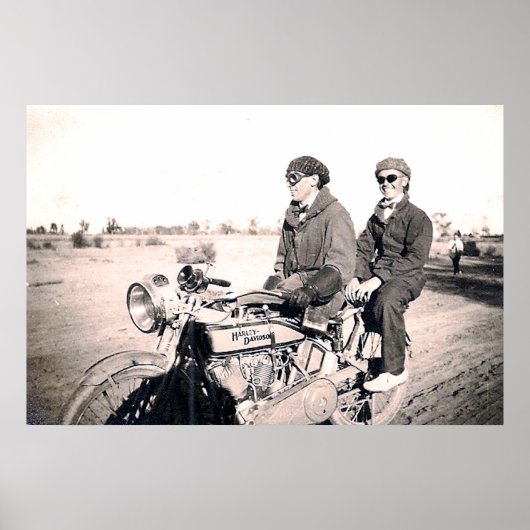 Motorradposter der 1920er Jahre Poster (Vorne)