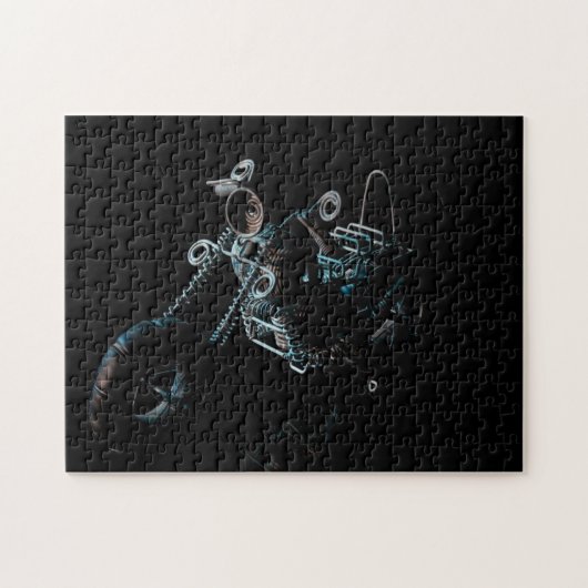 Motorradpuzzlespiel Puzzle (Horizontal)