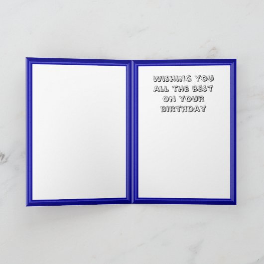 Motorradreiter Karte (Innenseite)